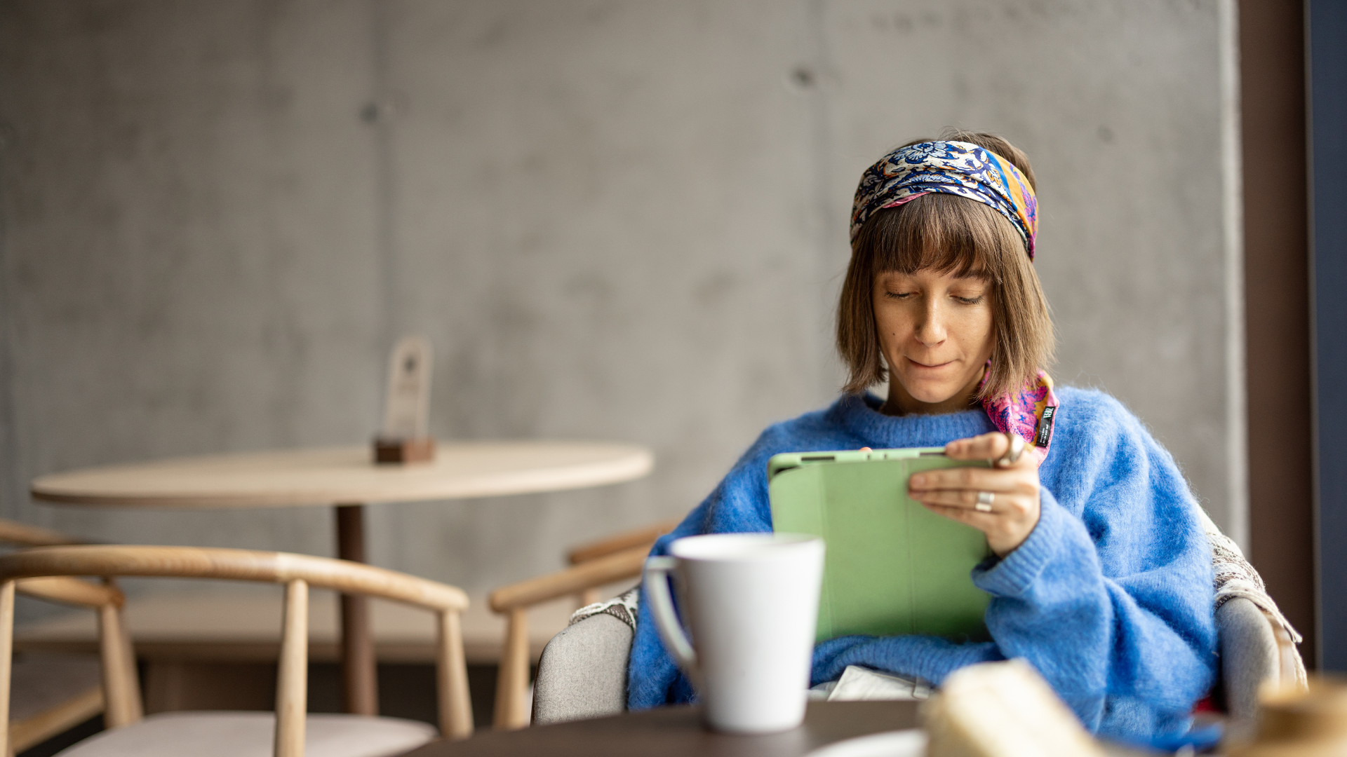 A person analyzing engagement metrics to measure the impact of storytelling.