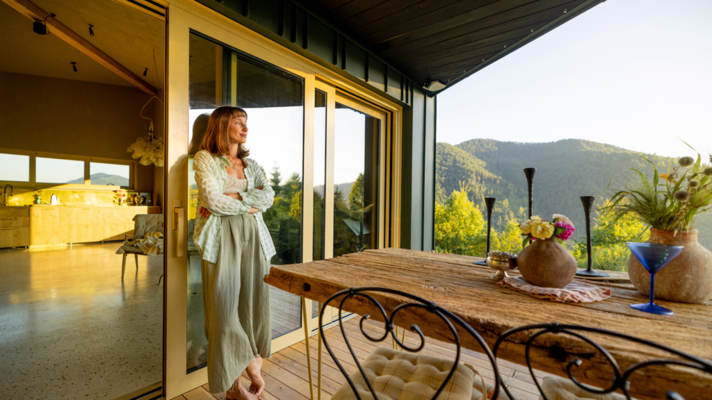 A cinematic shot photographed for a professional shoot location.