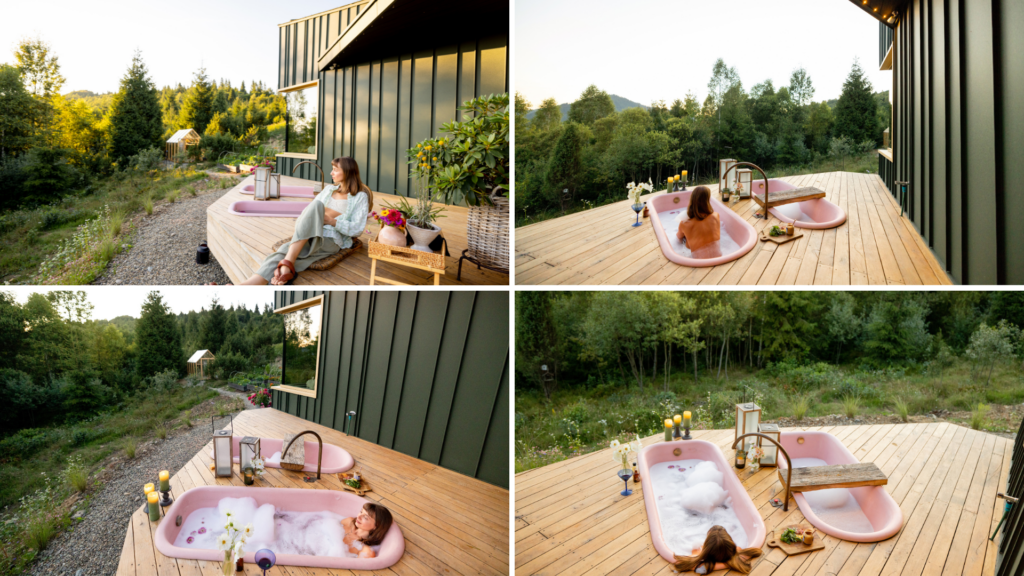 Photo of a location from various angles to showcase different perspectives