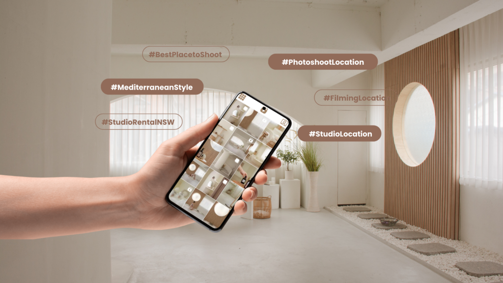 A social media profile showcasing a variety of photoshoots at a location.