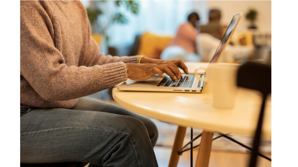 A person connecting with industry professionals on LinkedIn.