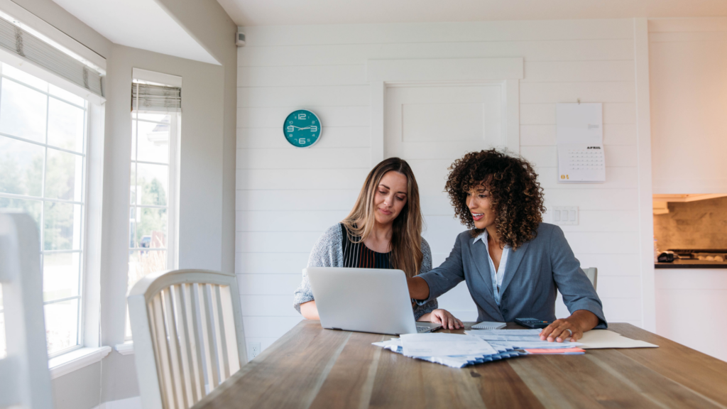 A host consulting with a legal professional to discuss contracts and insurance.