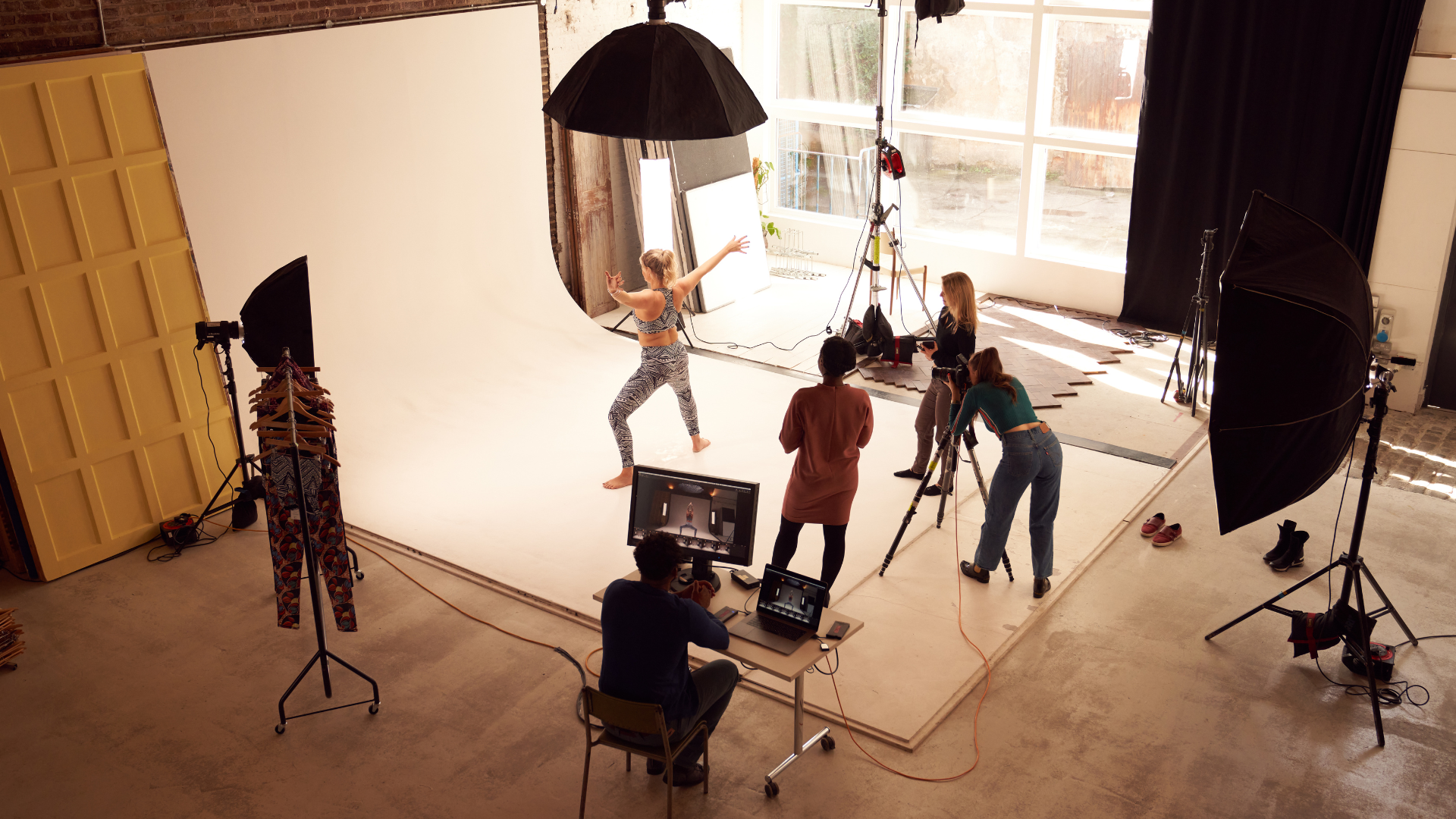 A selection of high-quality photography equipment available for rent.