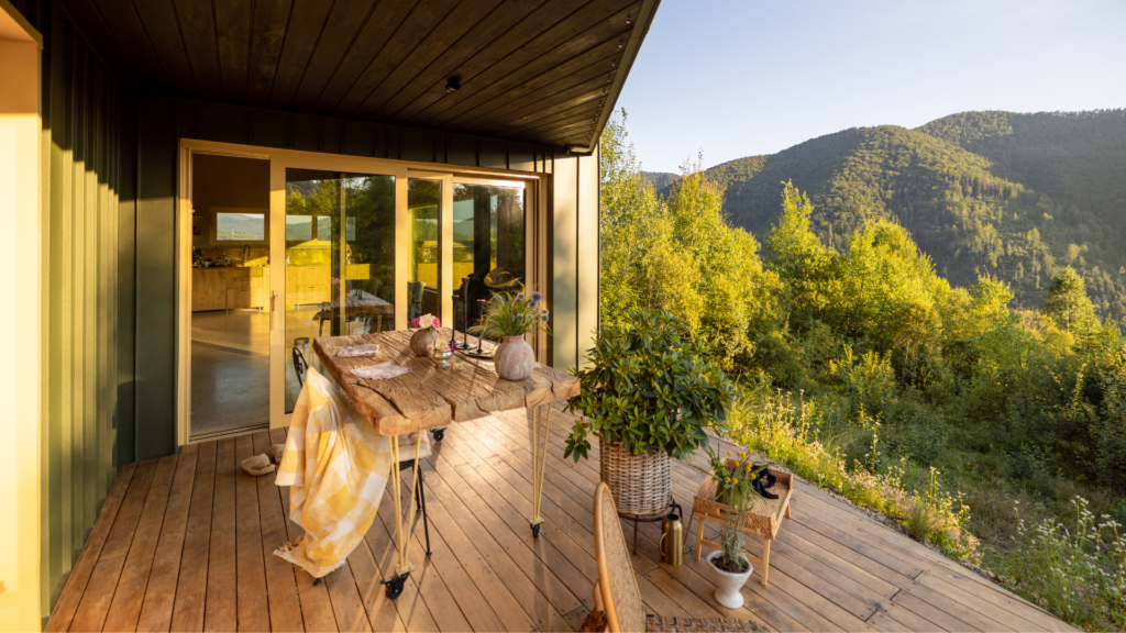 A professional high-quality photo of a shoot location.